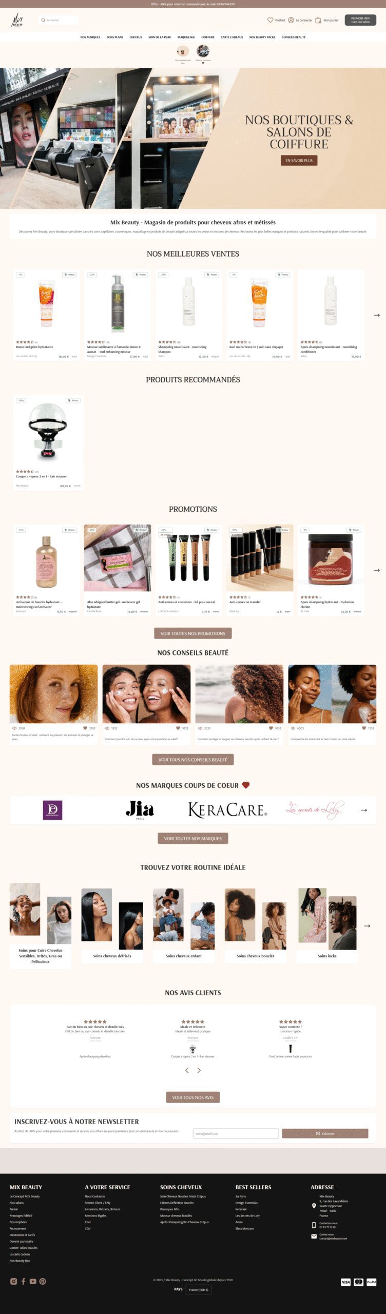 mix beauty paris